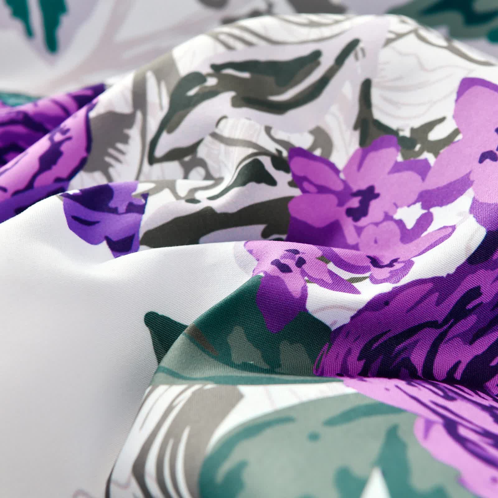 Quilts & Duvets: Luxe Loft Purple rose Quilted Comforter & Shams  Trending 3‑Piece Set