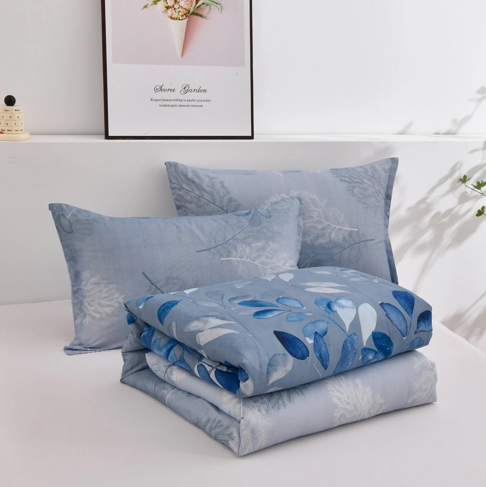 Quilts & Duvets: GlowUp Bedroom Comforter  3‑Piece Insta‑Aesthetic Set
