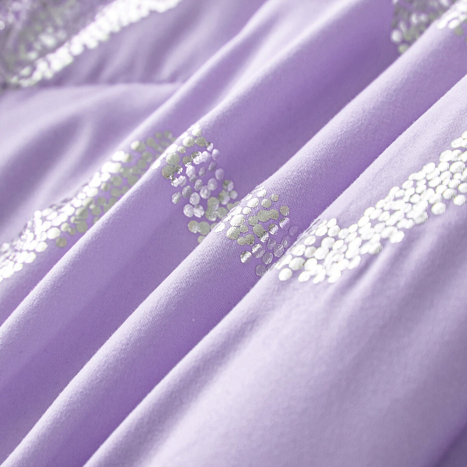 Quilts & Duvets: Soft Purple Comforter Set, King Size, Cozy 3-Piece Bedding with Pillowcases