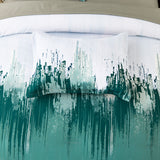 Quilts & Duvets: Floral Stripes Comforter Set, King Size, Plush 3-Piece Bedding with Pillowcases