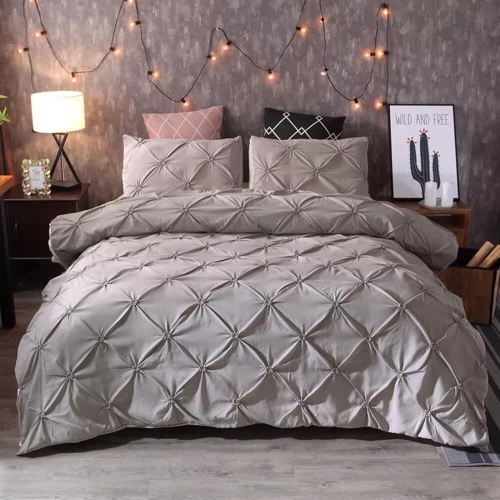 Quilts & Duvets: Chill Vibe Bedding Set  3‑Piece Comforter with Pillow Shams