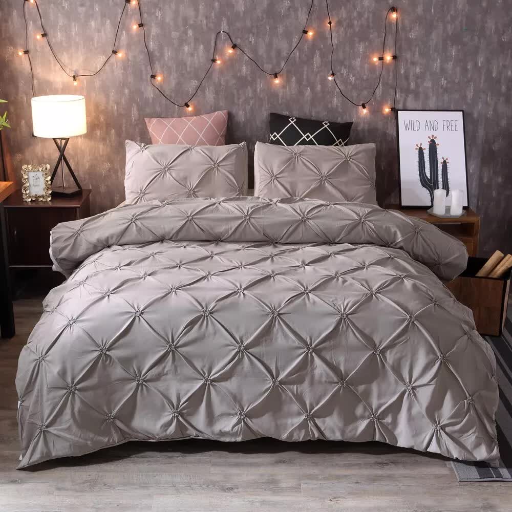 Quilts & Duvets: Chill Vibe Bedding Set  3‑Piece Comforter with Pillow Shams