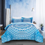 Quilts & Duvets: Dreamscape Sacred Circle Design Comforter Set  3‑Pcs Refreshing