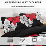 Blankets & Throws: Glorious Quilted coverlet and pillowcovers set: Unmatched Beauty - Queen size