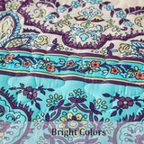 Blankets & Throws: Tranquil Quilted coverlet and pillowcovers set: Perfect for Relaxation - Queen size