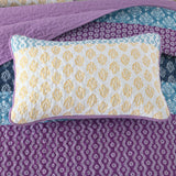 Quirky Quilted coverlet and pillowcovers set: Add Personality to Your Space - Queen size