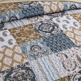 Quilts & Duvets: Retro Charm Queen Bedspread Set with Bold Checkered Design