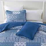 Blankets & Throws: Blissful Quilted bedspread and pillowcovers set: Relax in Style - Queen size