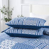 Blankets & Throws: Blissful Quilted bedspread and pillowcovers set: Relax in Style - Queen size