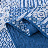 Blankets & Throws: Blissful Quilted bedspread and pillowcovers set: Relax in Style - Queen size