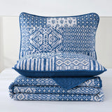 Blankets & Throws: Blissful Quilted bedspread and pillowcovers set: Relax in Style - Queen size