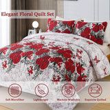 Youthful Quilted coverlet and pillowcovers set: Fresh and Modern - Queen size