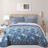 Blankets & Throws: Nostalgic Quilted coverlet and pillowcovers set: Classic and Timeless - Queen size