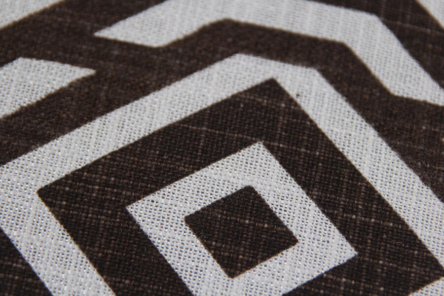 Kitchen & Dining Chairs: Cafe Lounge Couch Ramie Cotton Fabric Accent Dining Relax Chair Pub Seating Brown New