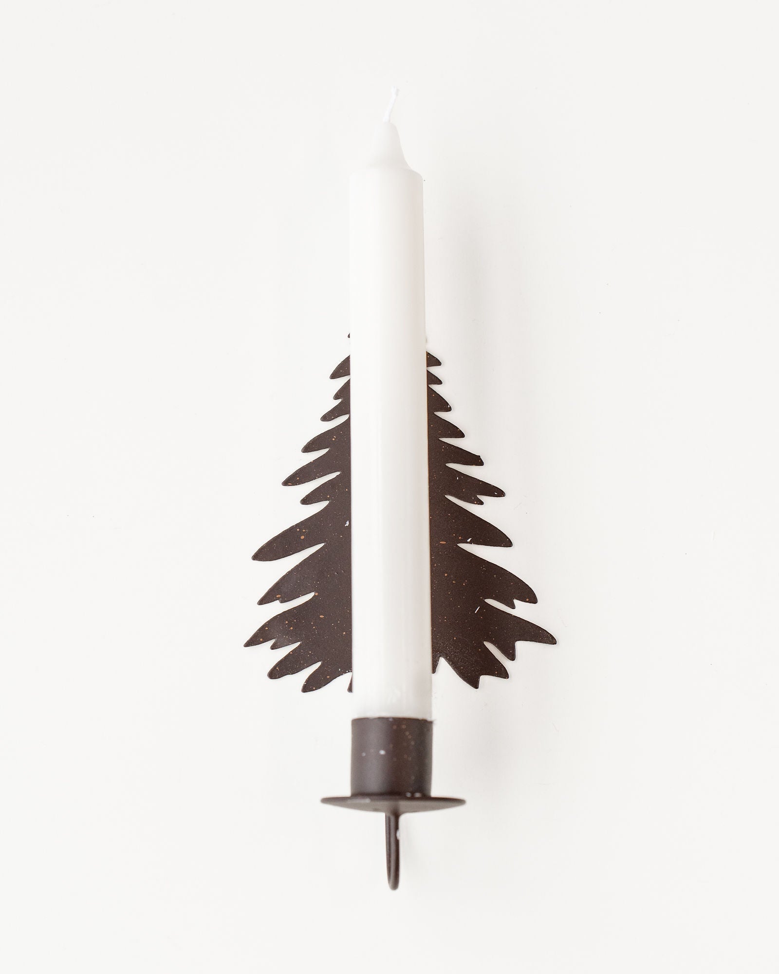 Christmas Decorations: casa-verde-xmas-tree-wall-sconce-9-x-19cm-rust