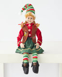 Christmas Decorations: TOY TESTER ELF SPARROW 40CM - X3002