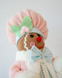 Christmas Decorations: LUXURY CHRISTMAS GINGERBREAD TABLE DECORATION 38CM