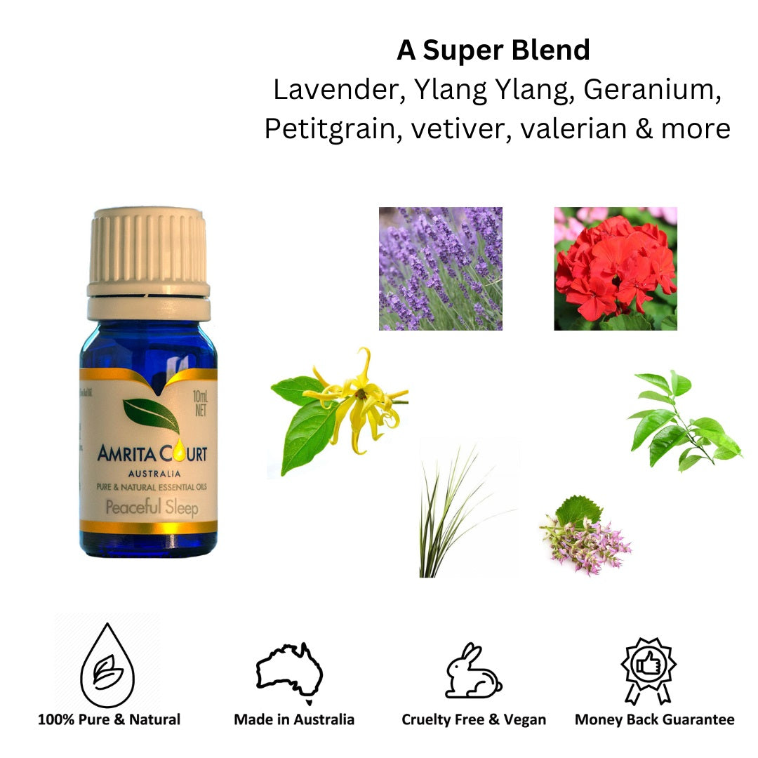 Perfume & Cologne: Amrita Court Pure and Essential Oils Peaceful Sleep 10ml