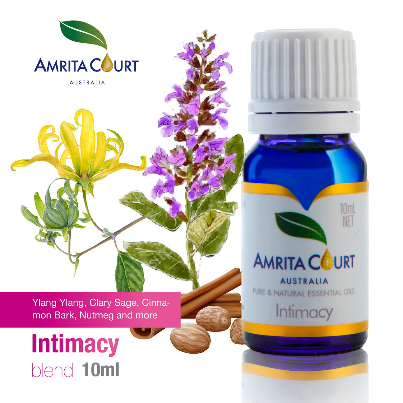 Perfume & Cologne: Amrita Court Pure and Essential Oils Intimacy 10ml