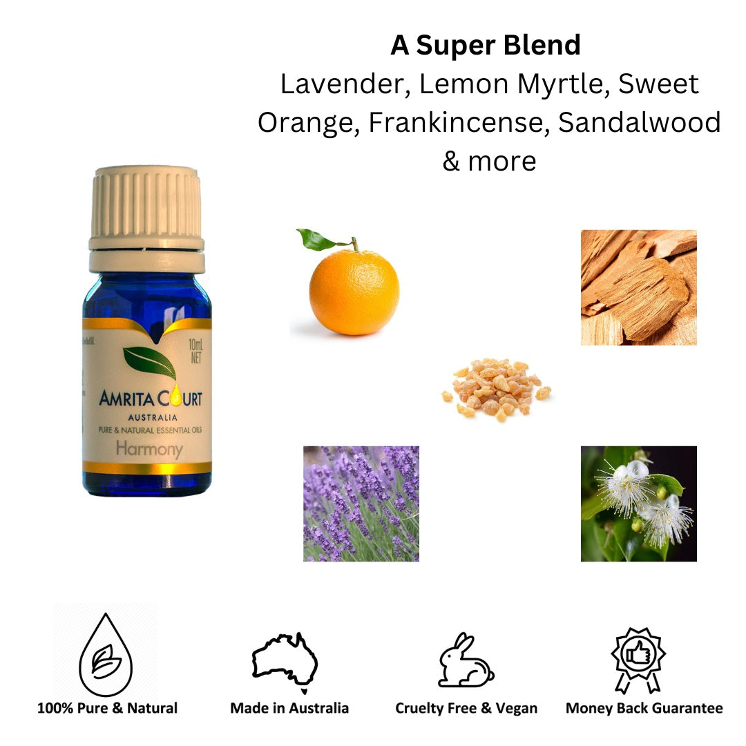 Perfume & Cologne: Amrita Court Pure and Essential Oils Harmony 10ml