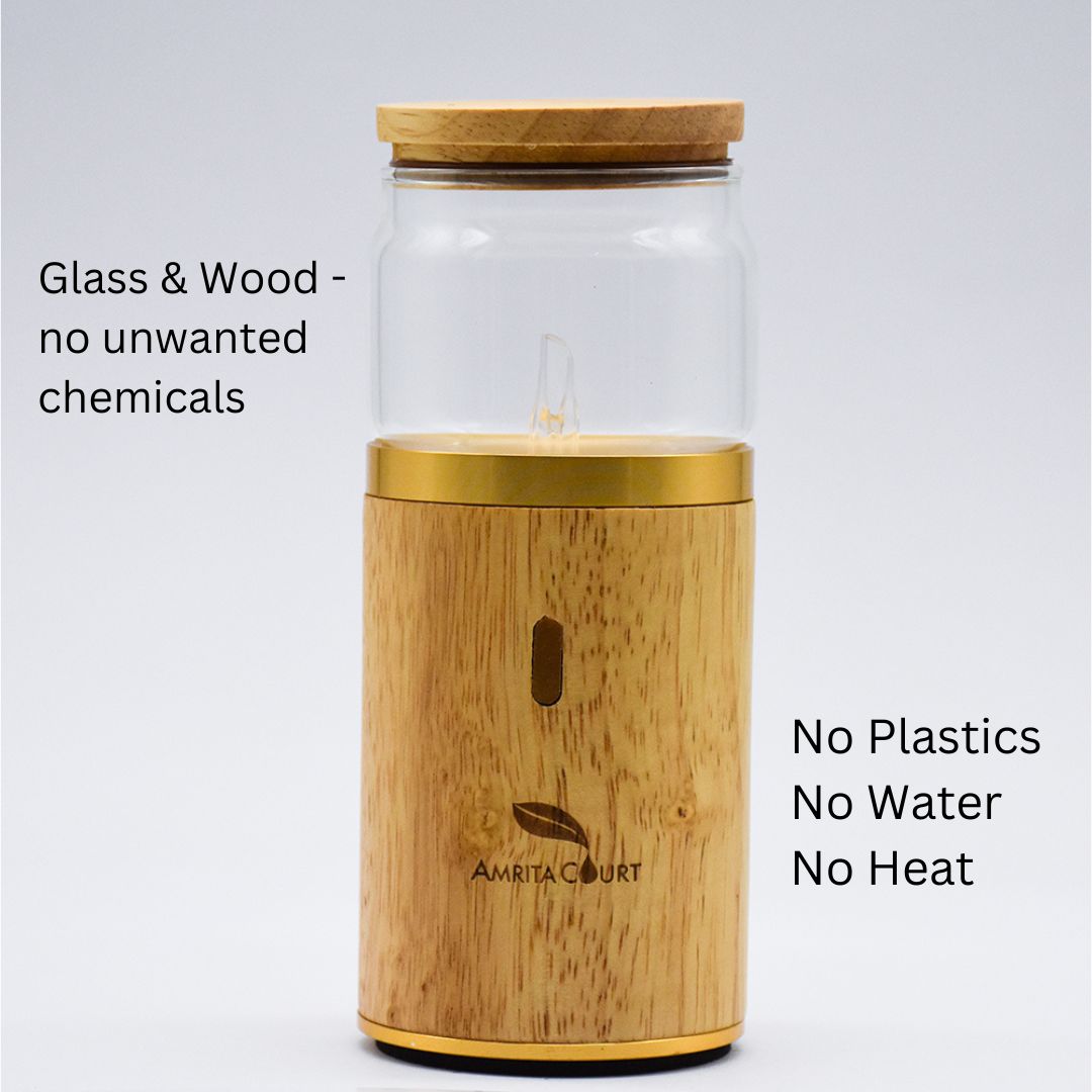 Aroma Diffusers: NOVA (Portable Nebuliser)  - Portable Waterless Diffuser | Essential oil Burner | Aromatherapy| Home Fragrance