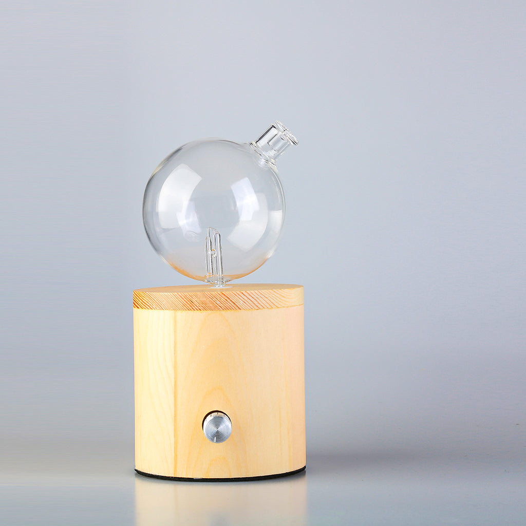 Aroma Diffusers: Geometry Cylinder Nebuliser - Waterless Diffuser | Essential oil Burner | Aromatherapy| Home Fragrance