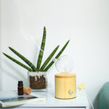 Aroma Diffusers: Geometry Cylinder Nebuliser - Waterless Diffuser | Essential oil Burner | Aromatherapy| Home Fragrance