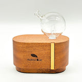 Aroma Diffusers: Portable Mini Orb Diffuser Redwood | Waterless Aroma Diffuser | No Plastics Essential Oil Diffusing