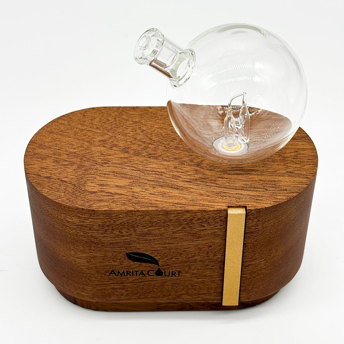 Aroma Diffusers: Portable Mini Orb Diffuser Redwood | Waterless Aroma Diffuser | No Plastics Essential Oil Diffusing