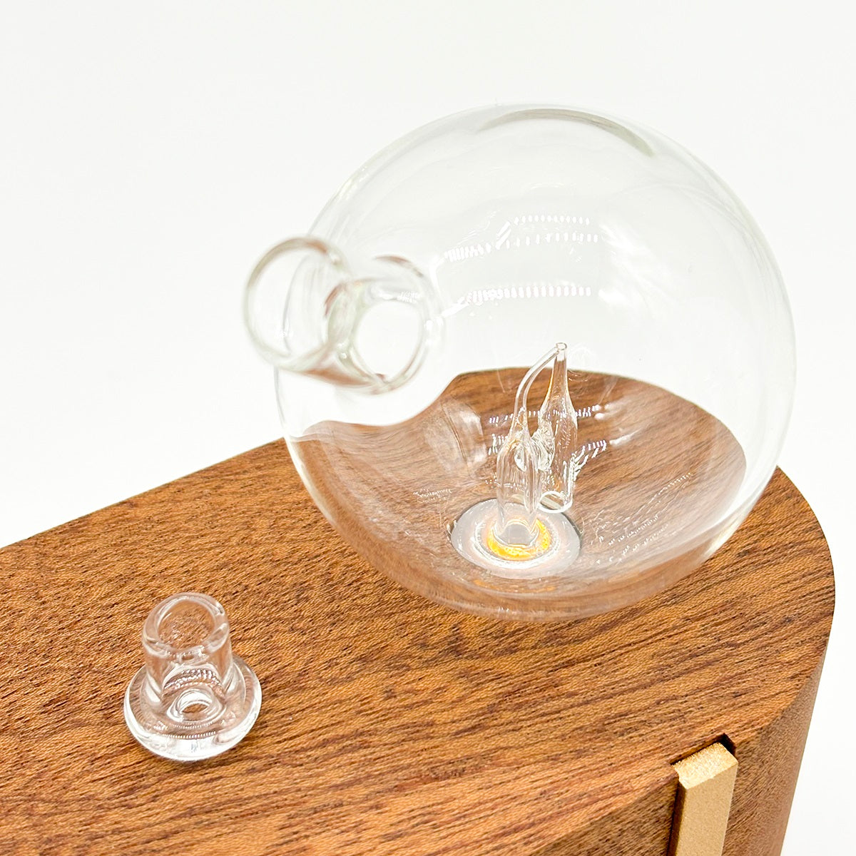 Aroma Diffusers: Portable Mini Orb Diffuser Redwood | Waterless Aroma Diffuser | No Plastics Essential Oil Diffusing