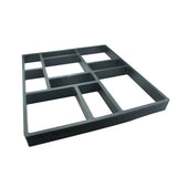 Gardening Accessories: 10Grids Garden Paving Brick Patio Concrete Slabs Maker Path Driveway Stone Mould