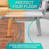 Floor Lamps: Interlocking EVA Foam Floor Tiles: Fitness & Protective Gym Mat