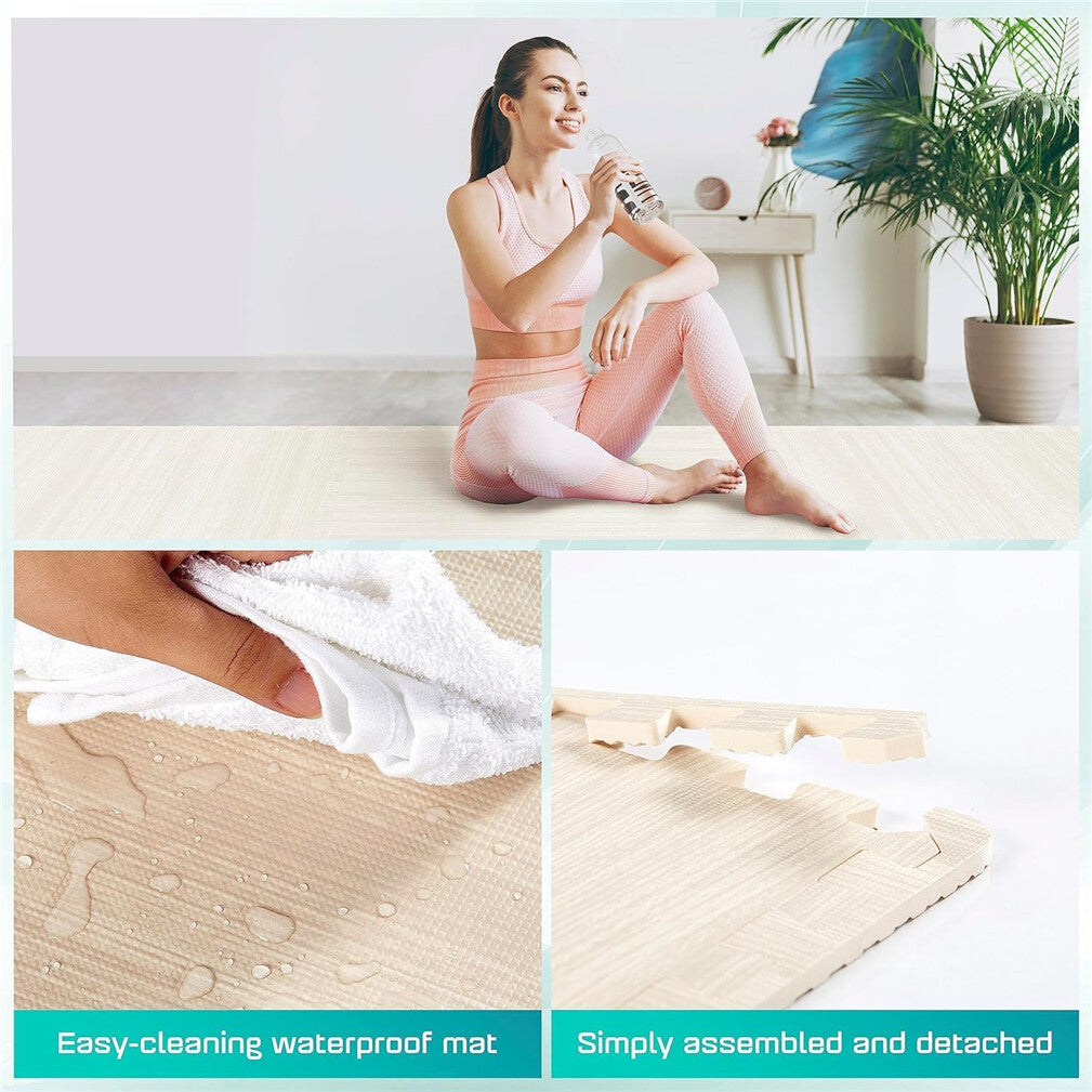 Floor Lamps: Interlocking EVA Foam Floor Tiles: Fitness & Protective Gym Mat