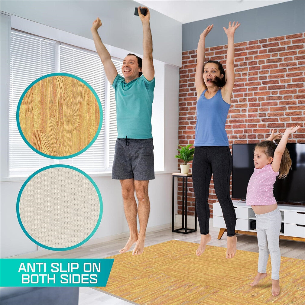 Floor Lamps: Interlocking EVA Foam Floor Tiles: Fitness & Protective Gym Mat