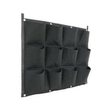 Garden Beds & Planters: 24Pocket Vertical Garden Planter Wall Hanging Herbs Plant Seed Bag Home Decor AU