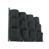 Garden Beds & Planters: 24Pocket Vertical Garden Planter Wall Hanging Herbs Plant Seed Bag Home Decor AU