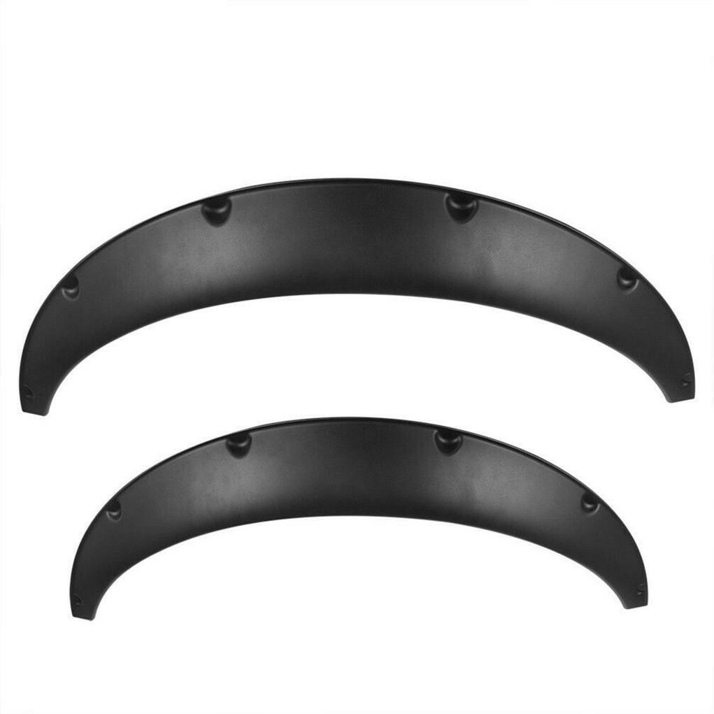 Car Mounts: 4 Pcs Universal Car Fender Flares Flexible Durable Body Wheel Extra Wide Arches