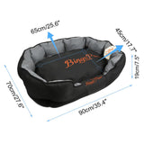 Dog Beds: Thick Orthopedic Pet Bed Water-Resistant Cushion
