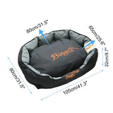 Dog Beds: Thick Orthopedic Pet Bed Water-Resistant Cushion