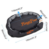 Dog Beds: Thick Orthopedic Pet Bed Water-Resistant Cushion