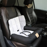 Dog Carriers & Crates: Waterproof Dog Car Seat Bed with Safety Belt
