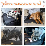 Dog Carriers & Crates: Waterproof Dog Car Seat Bed with Safety Belt