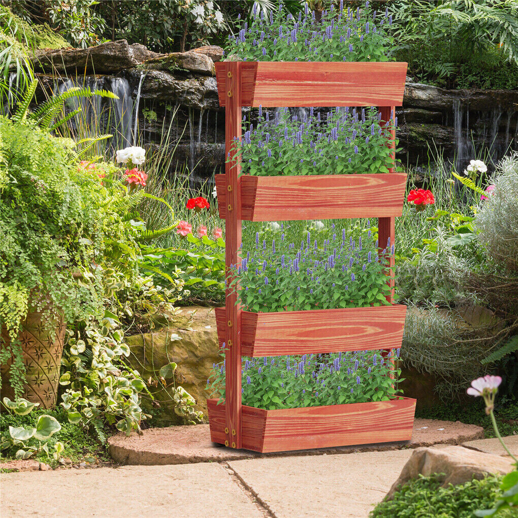 Gardening Accessories: Fin Xxl Super Durable Elevated Planter Freestanding Rotatable Planter Box Garden Bed