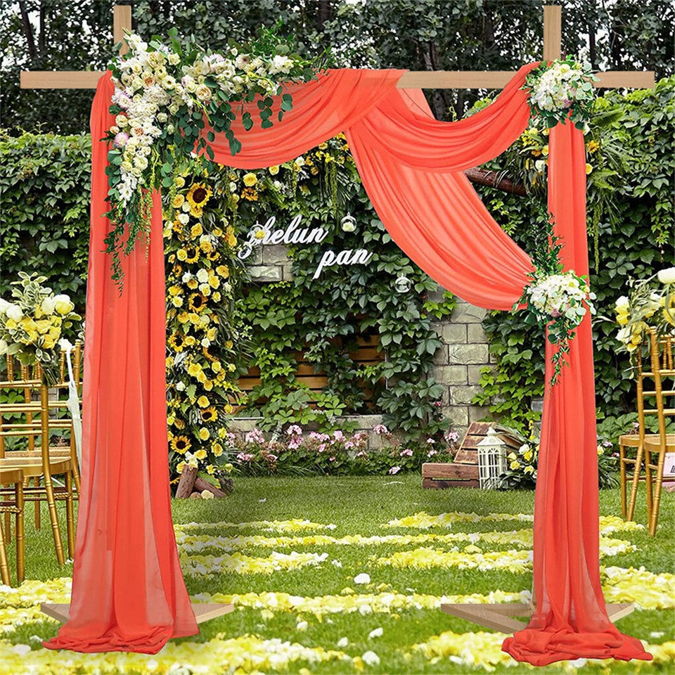 Other Wedding Decorations: Heavy Duty Square Wedding Arch Wooden Backdrop Stand Balloon Floral Arch Frame