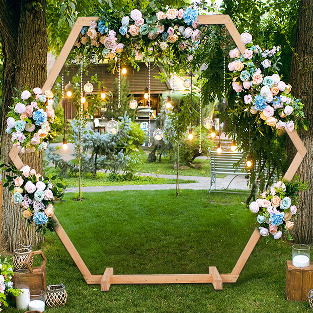 Other Wedding Decorations: Gorgeous Wedding Arbor Wedding Backdrop Stand Wooden Arch f Garden Wedding Party