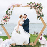 Other Wedding Decorations: Gorgeous Wedding Arbor Wedding Backdrop Stand Wooden Arch f Garden Wedding Party