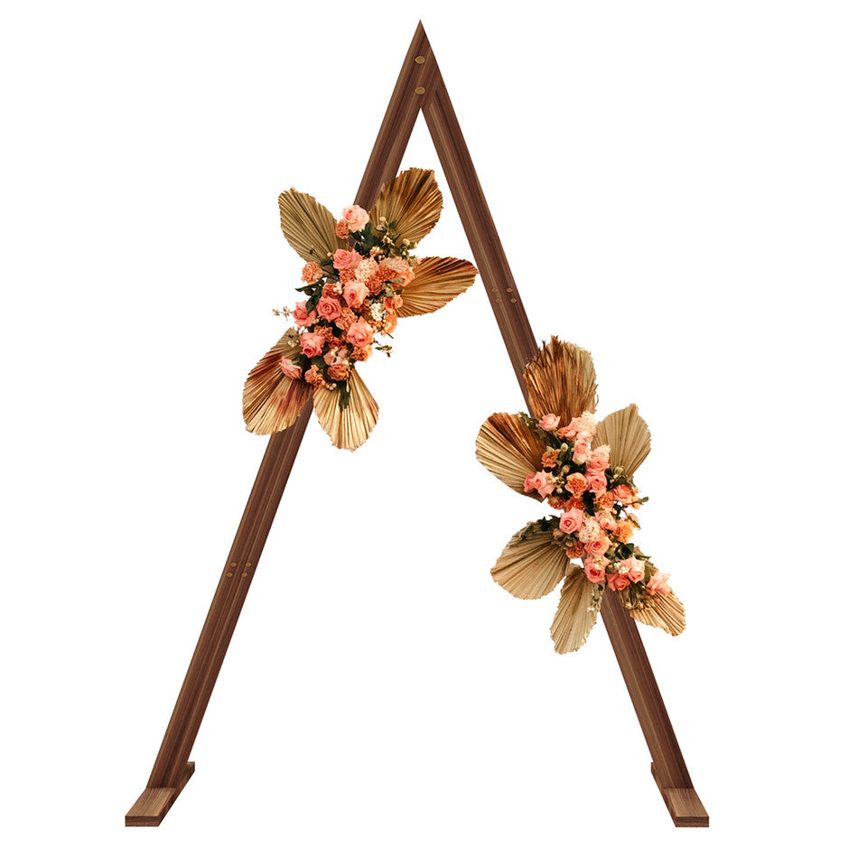 Other Wedding Decorations: Set of 2 Nesting Wood Wedding Arch Huge Decorative Garden Wedding Backdrop Stand