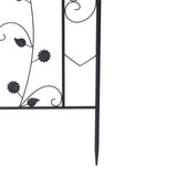 Garden Beds & Planters: Garden Trellis Climbing Plant Support Patio Wire Lattice Grid Panel Stake Fence