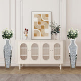 Vases & Table Decor: Sparkling Crushed Diamond Mirrored Floor Vase Tall Silver Glass Fake Flower Vase