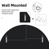 Mirrors: Radiant Sunburst Mirror: Elegant Wall Mounted Decor for Your Living Space